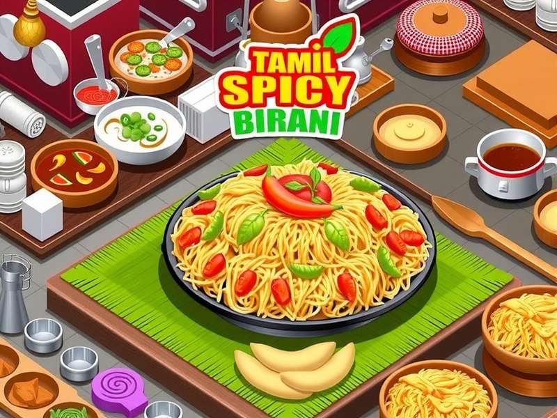Tamil Spicy Biryani Game Features